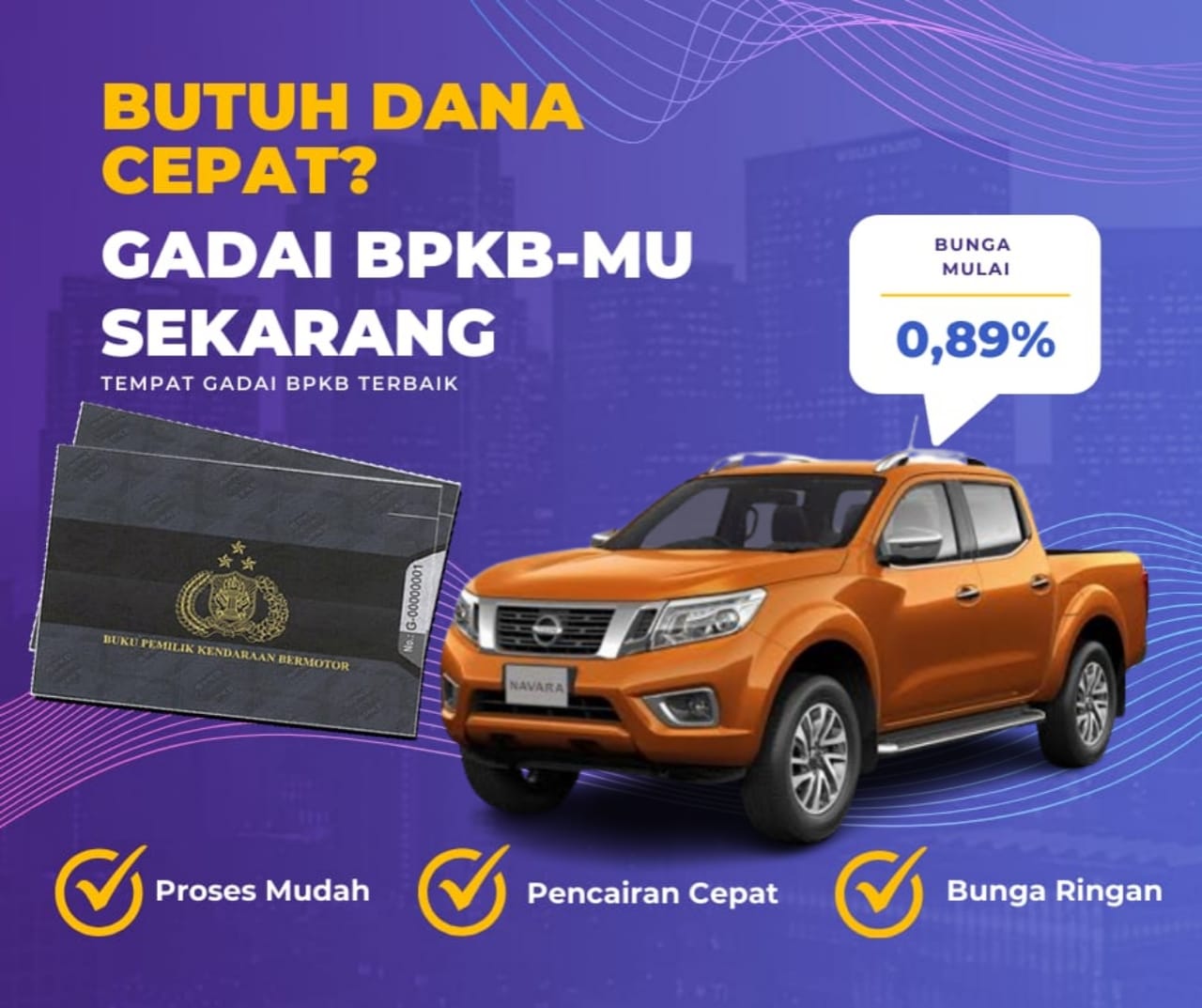 Pinjaman Dana Jaminan Bpkb Mobil Nissan Navara Dapat Pinjaman Berapa? Seperti Ini Simulasinya